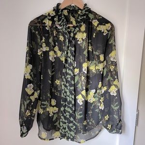 Who What Wear Long-sleeve Blouse